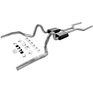 Flowmaster | American Thunder Header-Back Exhaust - Monte Carlo / Base / GTO / The Judge 1968-1972