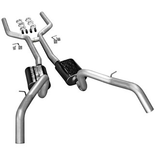 Flowmaster | American Thunder Header-Back Exhaust - Camaro / Firebird 1967-1969 Flowmaster Cat-Back Exhausts