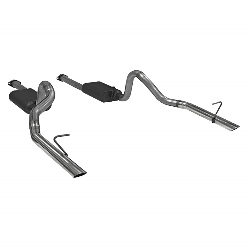 Flowmaster | American Thunder Cat-Back Exhaust - Mustang GT / LX 4.9L 1986-1993 Flowmaster Cat-Back Exhausts