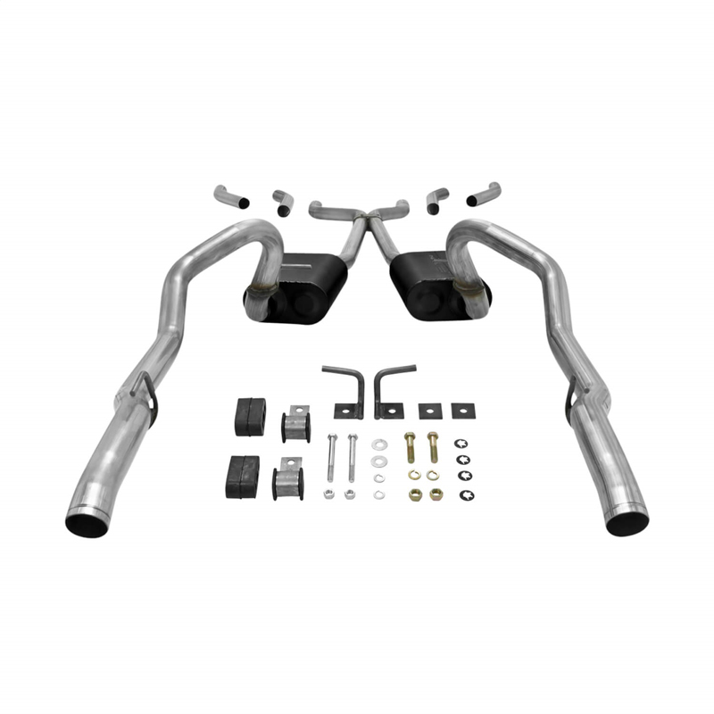 Flowmaster | American Thunder Header-Back Exhaust - Duster 5.2L / 5.6L / 5.9L 1970-1974 Flowmaster Cat-Back Exhausts