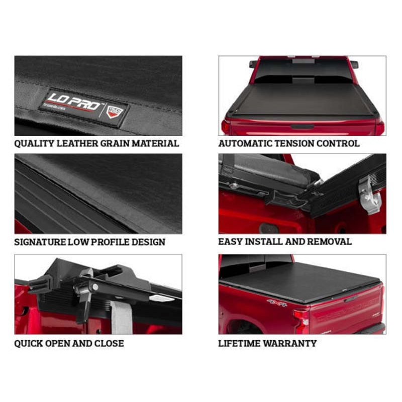 TruXedo | Lo Pro Tonneau Cover - Titan 04-15 TruXedo Couvre-boite