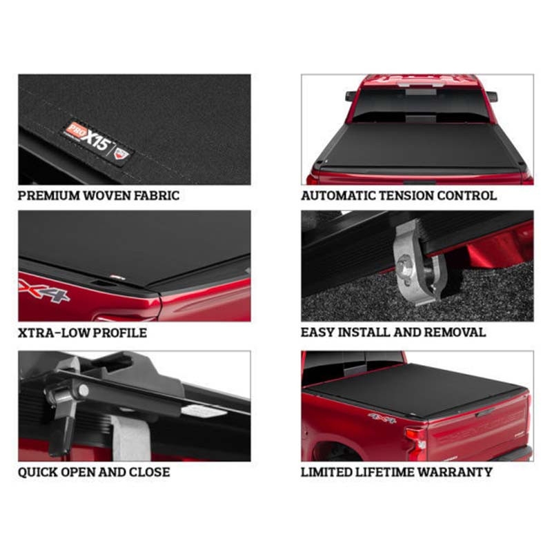 TruXedo | Pro X15 Tonneau Cover - Ranger 2.3T 2019-2023 TruXedo Tonneau Covers