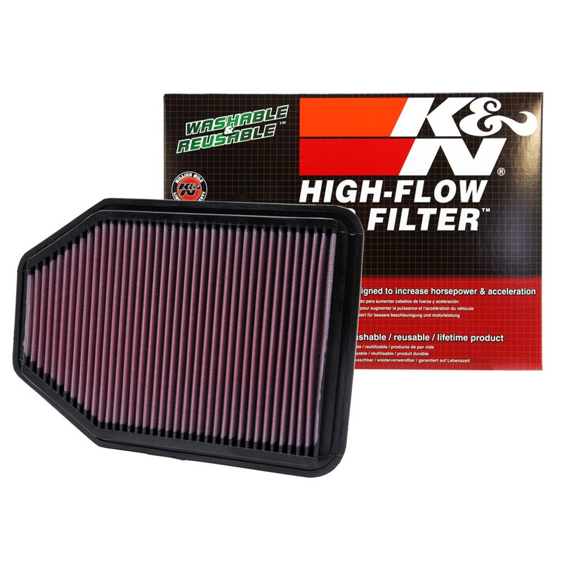 K&N | Replacement Air Filter - Wrangler (JK) 3.6L / 3.8L 2007-2018 K&N Air Filter