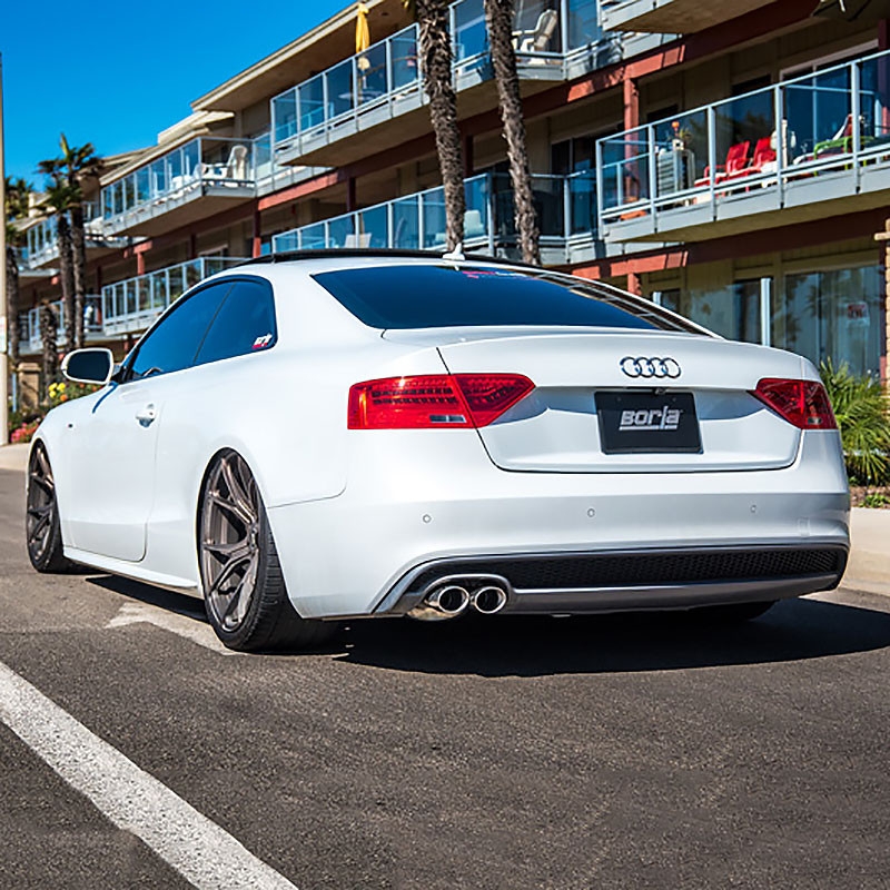 Borla | Cat-Back Exhaust S-Type - Audi A5 ( B8 / B8.5 ) 2.0L 2010-2016 BORLA Cat-Back Exhausts