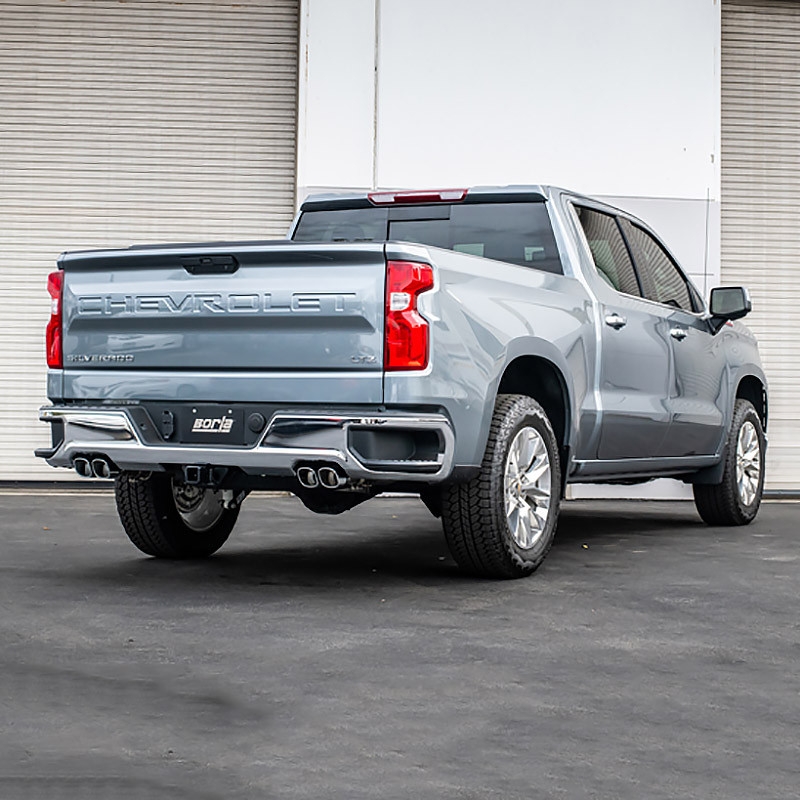 Borla | Cat-Back Exhaust Touring - Silverado / Sierra 1500 5.3L 2019-2020 BORLA Cat-Back Exhausts