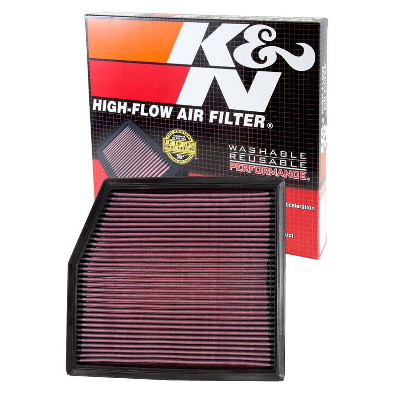 K&N | Replacement Air Filter - BMW 3.0T 2011-2015