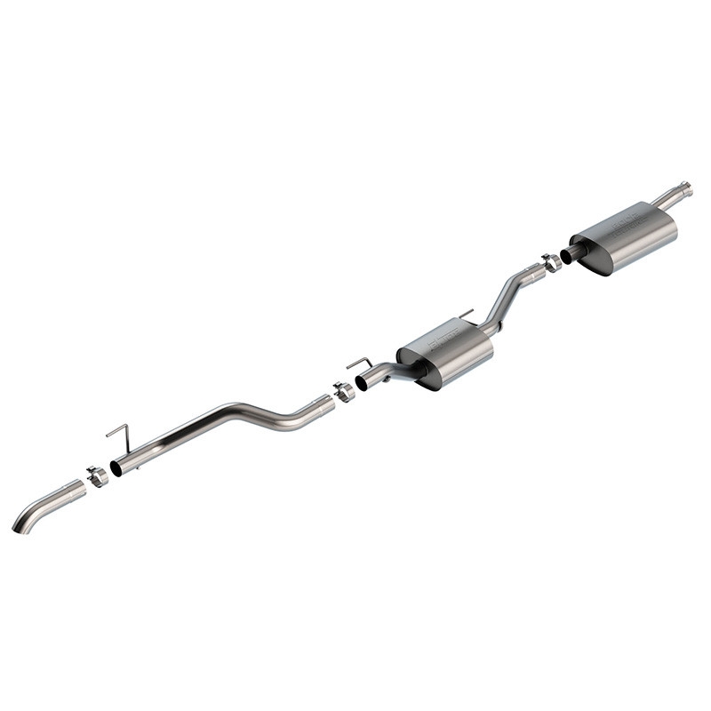 Borla | Cat-Back Exhaust Touring - Gladiator JT 3.6L 2020 BORLA Cat-Back Exhausts