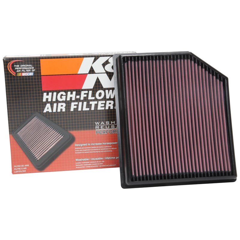 K&N | Replacement Air Filter - Durango / SRT Hellcat / Grand Cherokee Trackhawk 6.2L 2018-2021