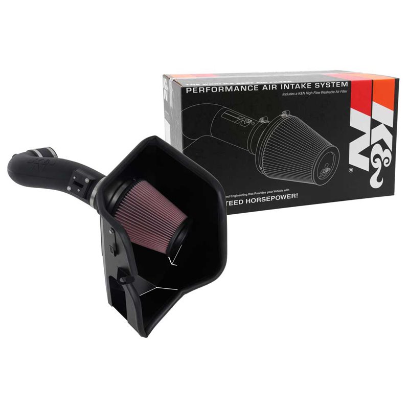 K&N | Performance Air Intake System - Cadillac / Chevrolet / GMC 6.2L 2019-2021