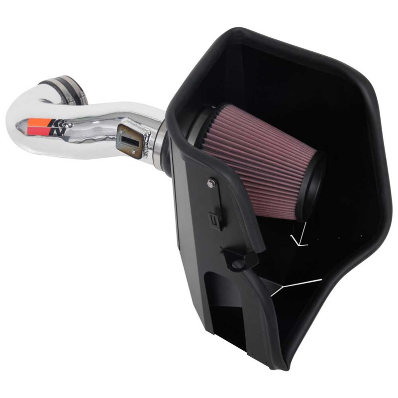 K&N | Performance Air Intake System - Silverado 1500 / Sierra 1500 5.3L 2019-2020