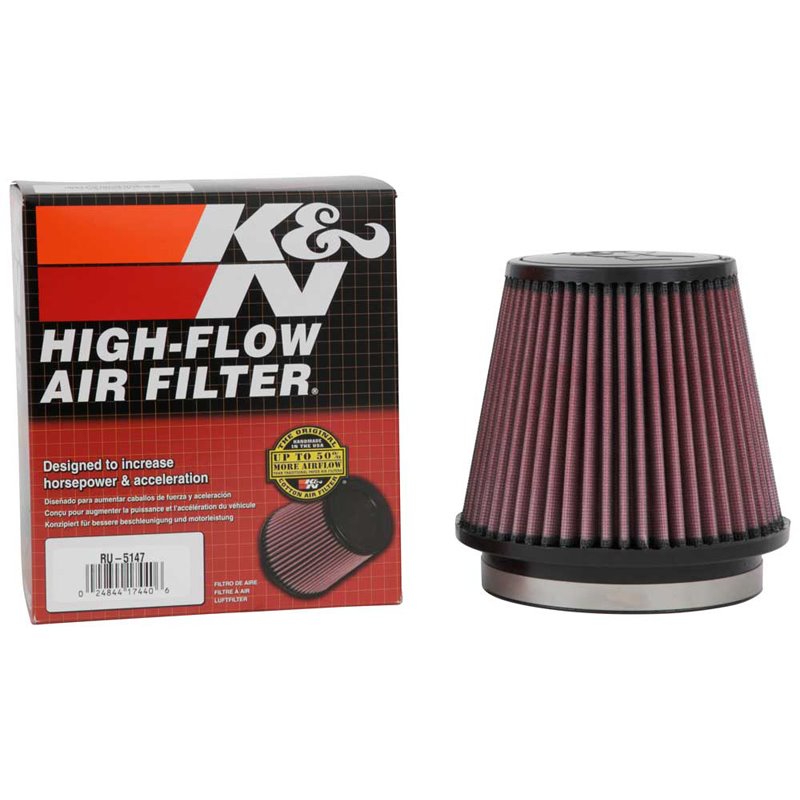 K&N | Universal Clamp-On Air Filter