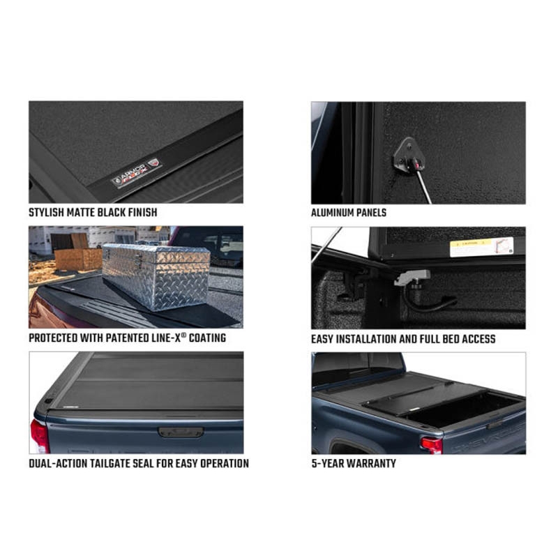 Undercover | Armor Flex Tonneau Cover - Silverado / Sierra 1500 / Limited 2019-2023 UnderCover Tonneau Covers