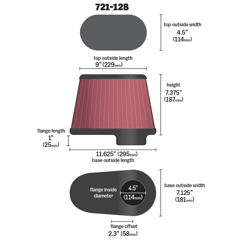 Airaid | Universal Air Filter