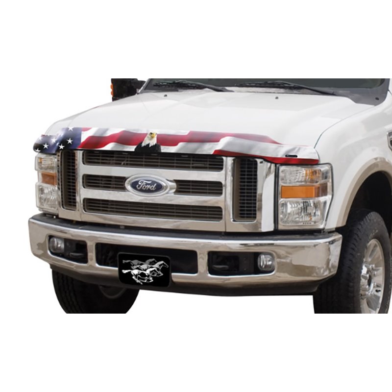 Stampede | Vigilante Premium Hood Protector - Excursion / F-250 / F-350 2000-2007 Stampede Hood Deflectors