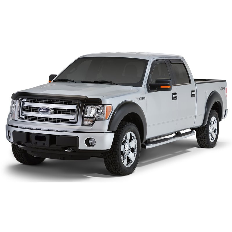 Stampede | Snap-Inz™ In Channel Sidewind Deflector 4 pc. - F-150 2009-2014 Stampede Side Window Deflectors