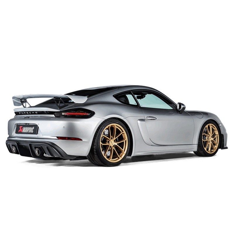 AKRAPOVIC | Slip-on Race Line Titanium Exhaust - Cayman GT4 / Boxster Spyder 2020-2022 AKRAPOVIC Échappements