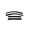 AVS | Ventvisor Deflector 4 pc. - Terrain 2.4L 2010-2017