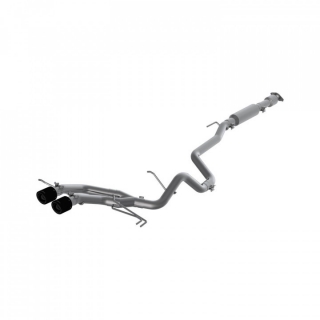 MBRP | Cat Back, Dual Exit CARBON Tips, PRO - Veloster Turbo 2013-2018 MBRP Cat-Back Exhausts