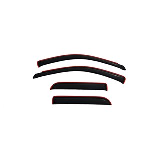 AVS | Ventvisor In-Channel Deflector 4 pc. - Ram 1500 / 2500 / 3500 2002-2009 AVS Side Window Deflectors