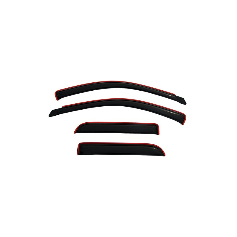 AVS | Ventvisor In-Channel Deflector 4 pc. - Ram 1500 / 2500 / 3500 2002-2009 AVS Side Window Deflectors