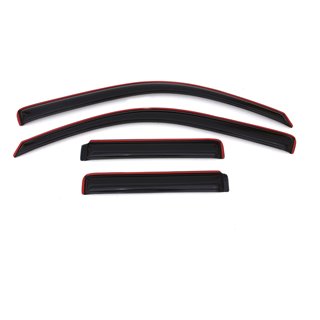 AVS | Ventvisor In-Channel Deflector 4 pc. - Trailblazer 4.2L 2002-2009