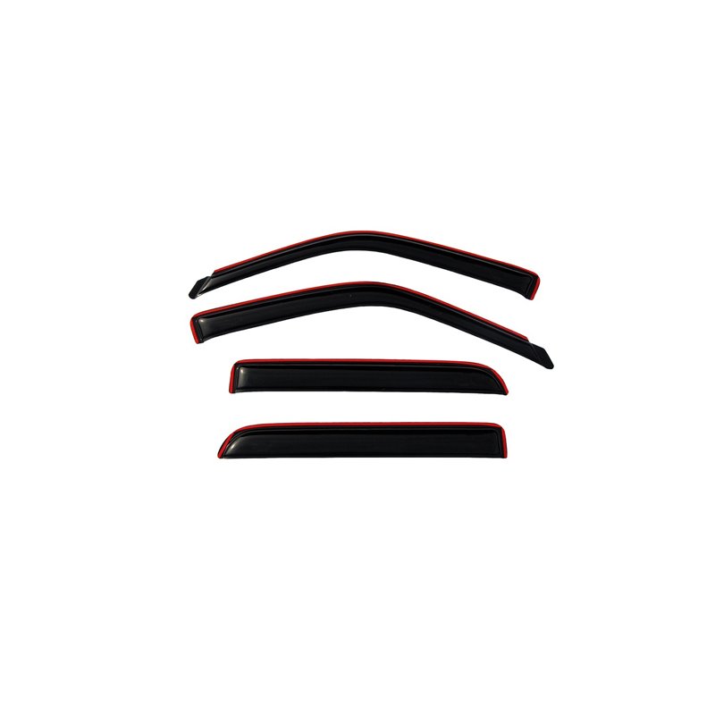 AVS | Ventvisor In-Channel Deflector 4 pc. - F-150 / Blackwood Base 2001-2003 AVS Side Window Deflectors
