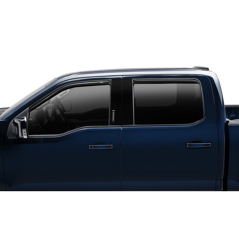 AVS | Ventvisor In-Channel Deflector 4 pc. - F-150 / F-250 / F-350 2015-2022