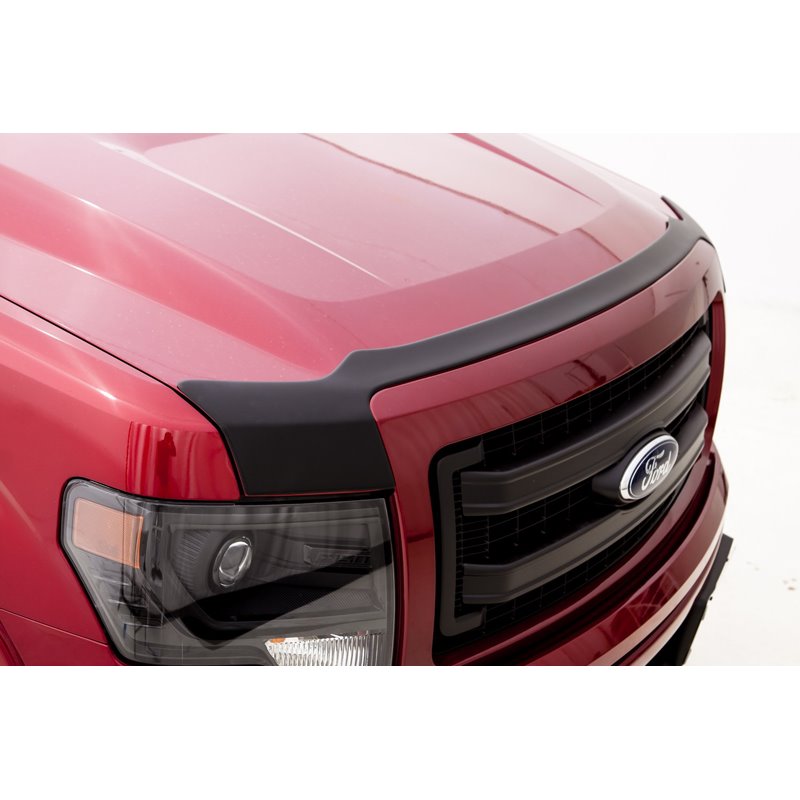 AVS | Aeroskin Matte Black Hood Protector - Sierra 2500 HD / Sierra 3500 HD 6.6L 2017-2018