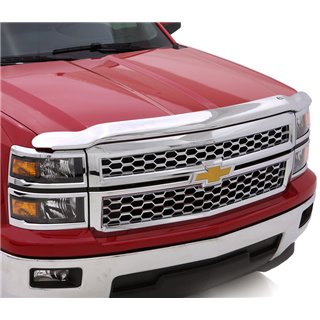 AVS | Aeroskin Chrome Hood Protector - Silverado 1500 2019-2022 AVS Hood Deflectors