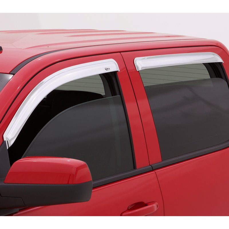 AVS | Chrome Ventvisor Deflector 4 pc. - Grand Cherokee 2011-2021 AVS Side Window Deflectors