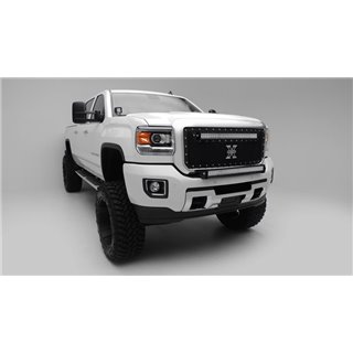 ZROADZ | Front Bumper Top LED Light Bar Bracket - Silverado 2500 HD / Silverado 3500 HD / Sierra 2500 HD / Sierra 3500 HD 6.0...