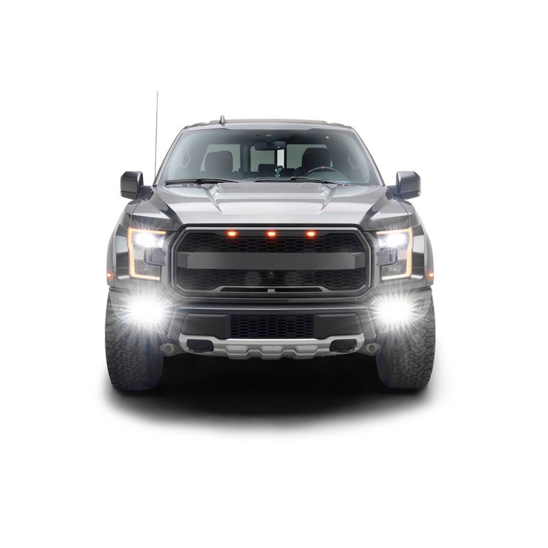 ZROADZ | Front Bumper OEM Fog Light LED Bracket - F-150 3.5T 2017-2020 ZROADZ Accessory Lighting