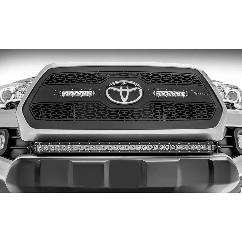 ZROADZ | Front Bumper Center LED Kit - Tacoma 2.7L 2018-2021 ZROADZ Off-Road Lights