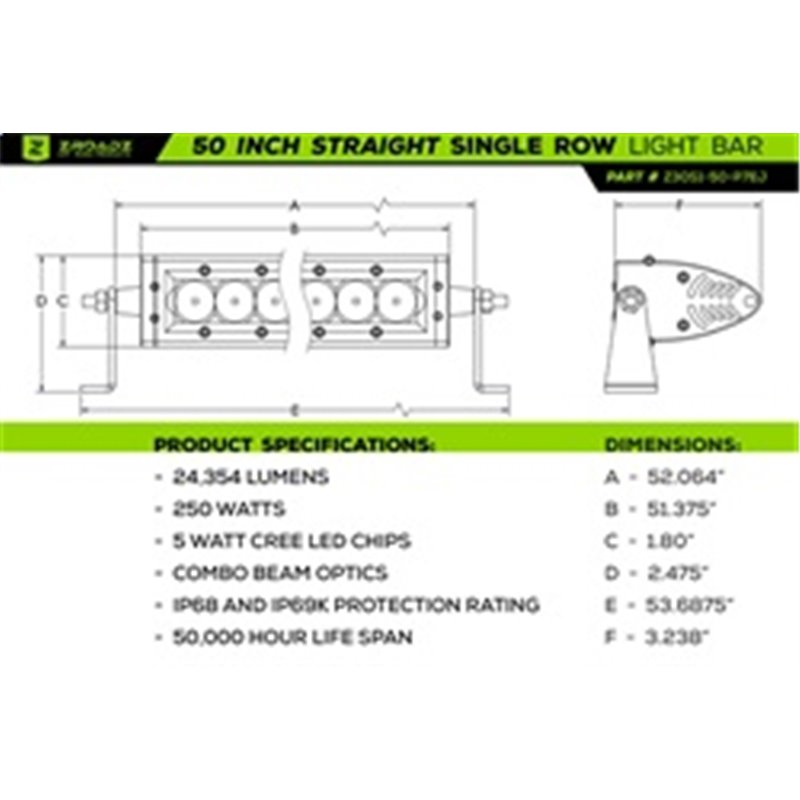 ZROADZ | Front Roof LED Kit - Bronco 2021-2023 ZROADZ Off-Road Lights