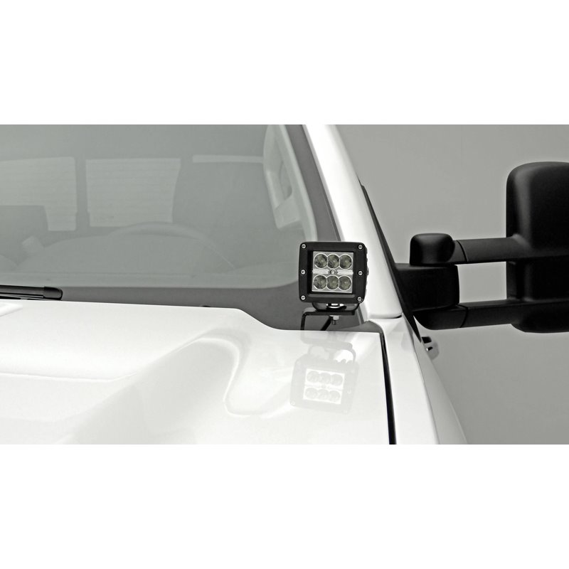 ZROADZ | Hood Hinge LED Bracket - Silverado 2500 HD / Silverado 3500 HD 6.0L 2015-2019 ZROADZ Accessory Lighting