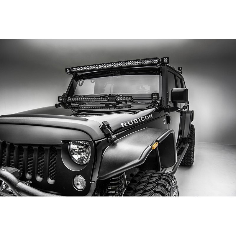 ZROADZ | A Pillar LED Kit - Wrangler (JK) 3.6L 2007-2018 ZROADZ Off-Road Lights