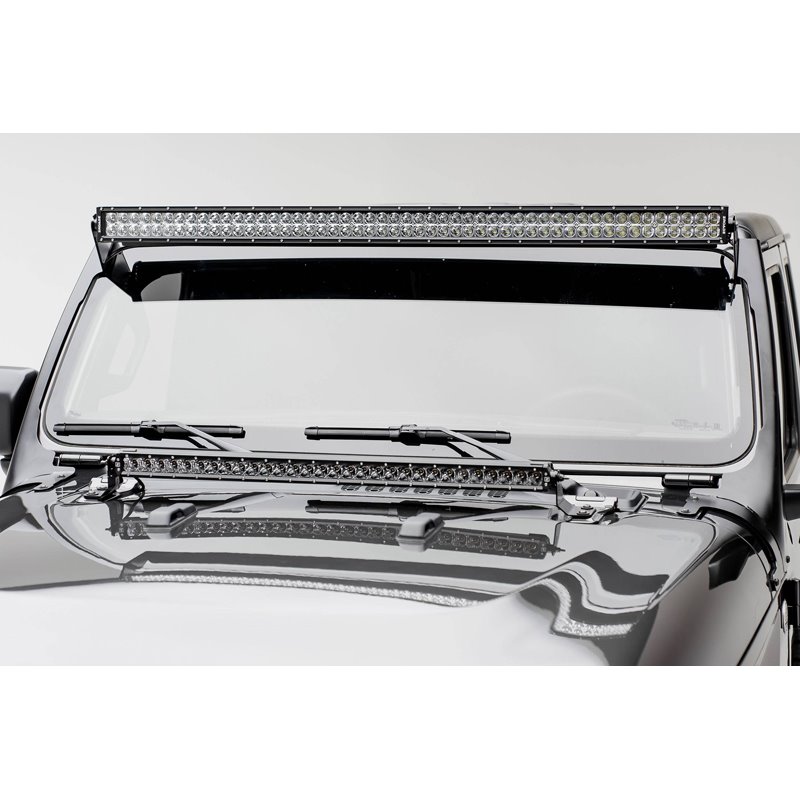 ZROADZ | Front Roof LED Light Bar Bracket - Gladiator / Wrangler (JL) 2018-2021 ZROADZ Accessory Lighting