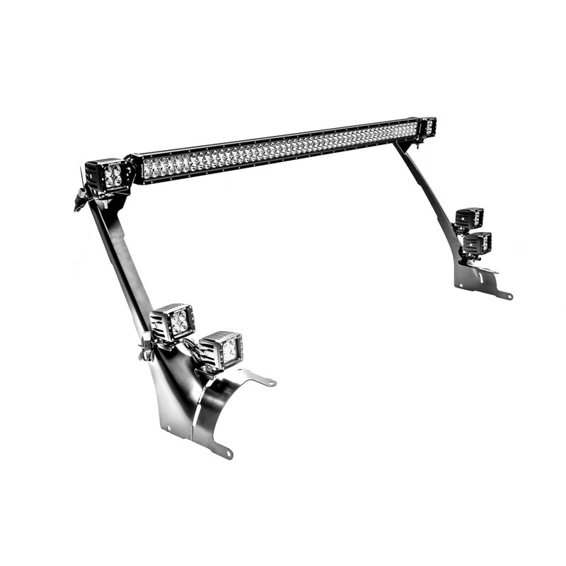 ZROADZ | Front Roof LED Light Bar Bracket - Gladiator / Wrangler (JL) 2018-2021 ZROADZ Accessory Lighting