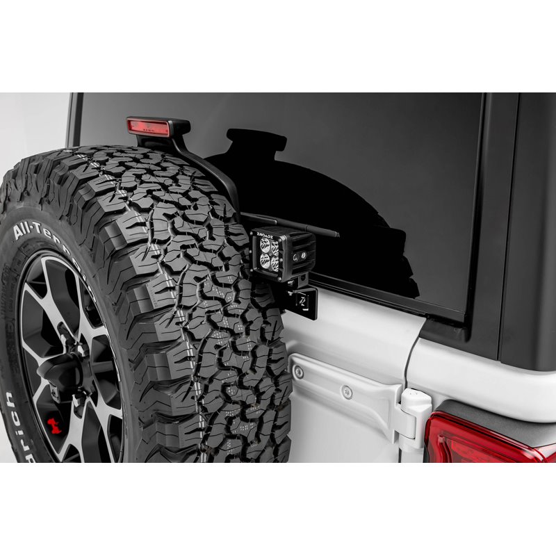 ZROADZ | Rear Tire Carrier LED Bracket - Wrangler (JL) 2.0T 2018-2021 ZROADZ Accessory Lighting