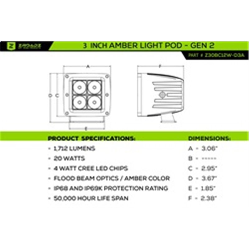 ZROADZ | Roof Rack - Bronco 4 Doors 2021-2023 ZROADZ Roof Racks & Storage