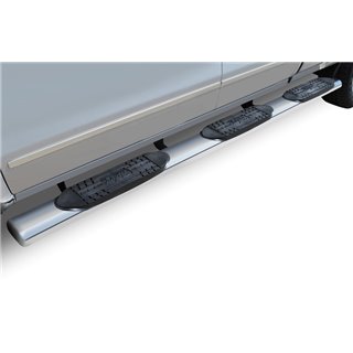 Raptor Series | Magnum Oval Step Tubes Wheel To Wheel - F-250 / F-350 2000-2016 Raptor Series Step Bars