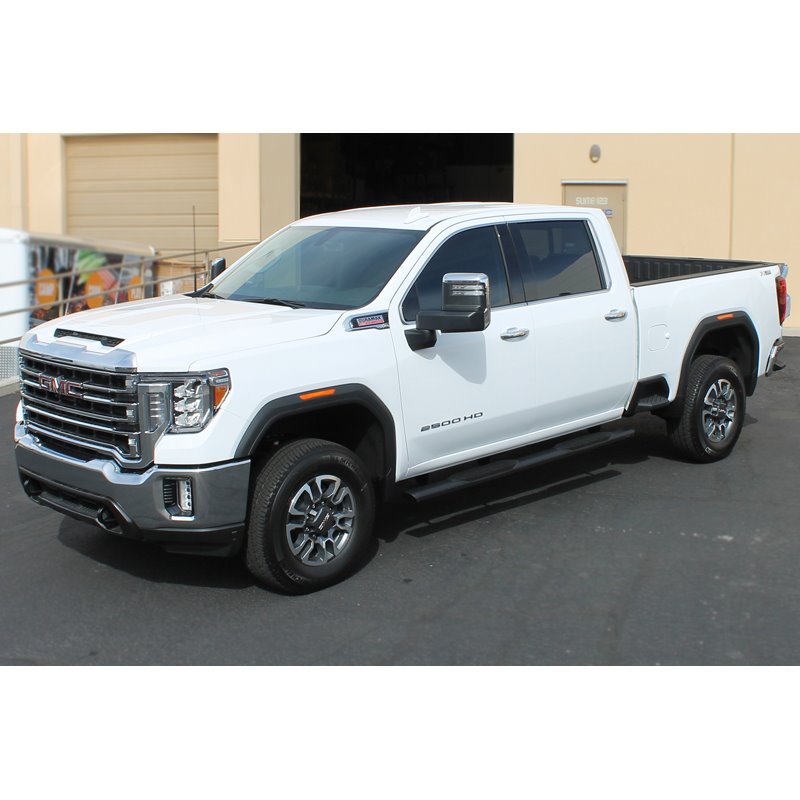 Raptor Series | Slide Track Oval Running Boards - Chevrolet / GMC 2019-2024 Raptor Series Step Bars