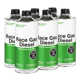 Race Gas | Race Gas Diesel Performance Plus 6 x 32oz Race Gas Oils, Fluids, Lubricants