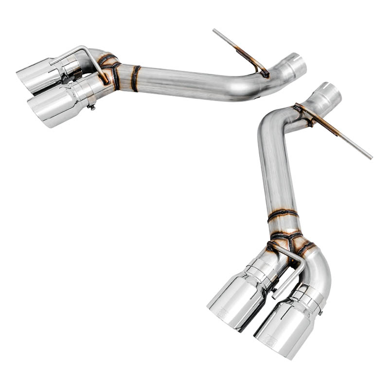 AWE Tuning | Track Cat-Back Exhaust Quad Chrome Tips - Camaro 6.2L 2016-2023 AWE Tuning Cat-Back Exhausts