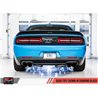 AWE Tuning | Track Cat-Back Exhaust Quad Black Tips - Challenger 6.2L / 6.4L 2015-2023 AWE Tuning Cat-Back Exhausts