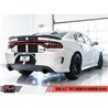 AWE Tuning | Track Cat-Back Exhaust Black Tips - Charger 6.2L / 6.4L 2015-2021