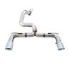 AWE Tuning | Track Cat-Back Exhaust Chrome Tips - Focus 2.3T 2016-2018 AWE Tuning Cat-Back Exhausts