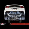 AWE Tuning | Touring Cat-Back Exhaust Quad 4" Black Tips - Mustang GT 5.0L 2018-2021