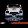 AWE Tuning | Touring Cat-Back Exhaust Tri Chrome Tips - Civic Type R 2.0T 2017-2021