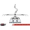 AWE Tuning | Track Cat-Back Exhaust Tri Black Tips - Civic Type R / Type R Limited Edition 2.0T 2017-2021 AWE Tuning Cat-Back...